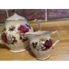 Image 2 : Vintage Sadler Teapot And Creamer. Made in Staffordshire, England. 
