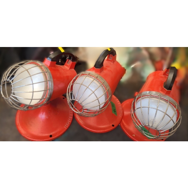 Three Homelite Wall Mounted Lights 9 x 13 D, 12 T