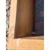 Image 5 : Antique Wooden 3 Drawer Dresser 33 W, 17 D, 35 T 