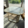 Image 4 : Glass Table (27W, 20T) w/ Lounge Chair 