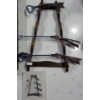 Vintage Rifle Design Barware- Shot Glass Rifle Missing 10 W, 12 T, Hangs From Wall