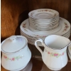 Image 3 : Gorgeous Floral Japanese Bone China Set By Towne House 'Rose Marie' 