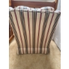 Image 3 : Traditional Upholstered Armchair with Striped Pattern