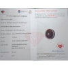 Image 3 : 10.8 ct Certified Red Garnet gemstone ($8,100 Appraisal)