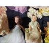 Image 2 : Vintage Miniature Doll Collection with Belgian Lace Napkin Set