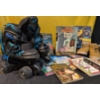 Image 2 : Hardy Boys and Various Books, Rollerblades, Shoes, and Kid Activities