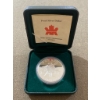 Image 1 : 2001 Canada Sterling Silver Proof Dollar with Case and Certificate