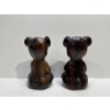 Image 2 : Chalk Bank, Pair of Sitting Brown Bears