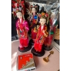 Image 2 : 2 Porcelain Asian Beauties in Traditional Attire 23T w/ Asian Barbie Style Dolls & More