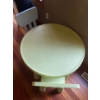 Image 4 : Playroom Essentials - Children's Round Table & Chairs 33x20 Inches