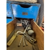 Image 3 : blue solid wood cabinet with 20 pullout drawers. All contents included lots of great treasures to be