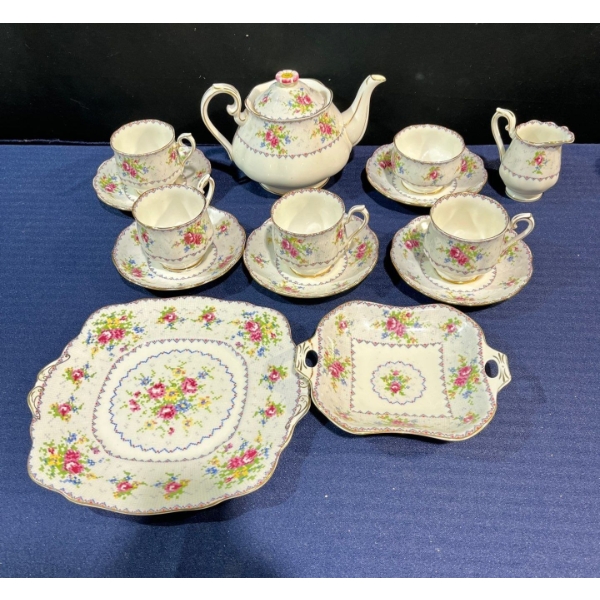 Royal Albert "Petit Point" Tea Set