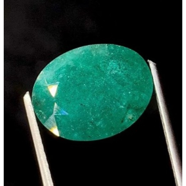 4.9 ct Certified Colombian Emerald gemstone ($3,150 Appraisal)