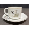 Image 11 : Japanese Porcelain Tea Set With Bird and Floral Motif, 8 Pieces