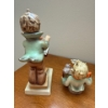 Image 4 : Pair of Hummel Musical Boy Figurines, Some Damage Repaired - 6T 