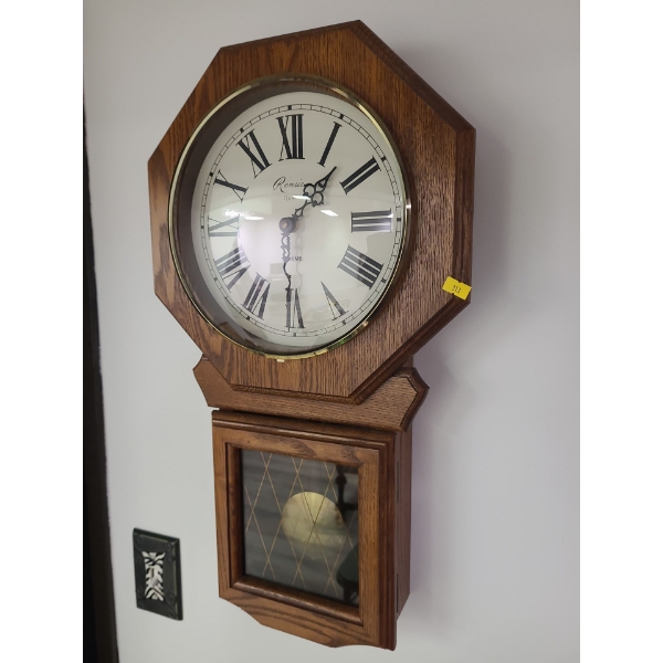 Rensie Regulator Oak Clock - 14W, 24T, 4D