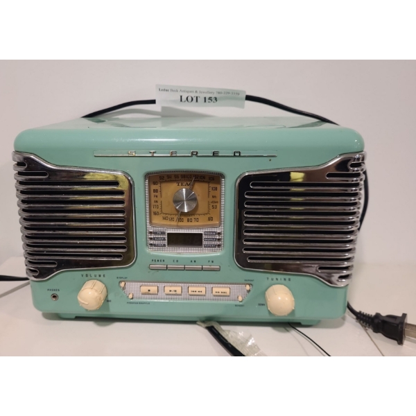 Teac Vintage Look Green CD Receiver Model SL-D80 