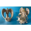 Image 1 : Pair of Angel Tea Light Candle Holders - 6.5T 