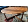 Image 1 : Gorgeous Danish Mid Century Round Teak Coffee Table - Starburst 