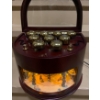 Image 1 : Musical Box with Skating Scene- Plays Multiple Bell Melodies 12 L, 9 W, 9 T