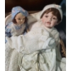 Image 3 : Antique Prim (Carriage) 56 w 19 d 38  h, 2 Reliable & Cathay Collection Porcelain Dolls, Zapf Doll  