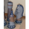 Image 4 :  LLADRO Porcelain Chess Set Beautiful (33 Pieces) 22x22
