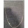 Image 1 : 10K White Gold Chain Necklace, 4.5 grams