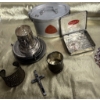 Image 3 : Decorative Metal Collectibles Including Camel Figurine and Souvenir Spoons