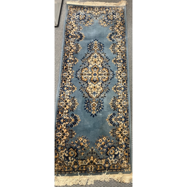 Beautiful Persian Runner- (blue) Carpet / Rug
