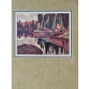 Image 2 : Framed Art Card Print Of Algoma Reflections By Canadian Group Of Seven Artist Lawren Harris14'W,17'H