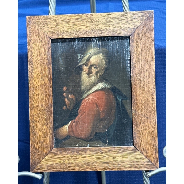 Unsigned Oil Portrait 7Wx9H