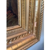 Image 5 :  F. Briggs, 1801, Antique Guernsey Cow & Milkmaid Oil on Canvas  w/ Golden Frame - 38.5x49