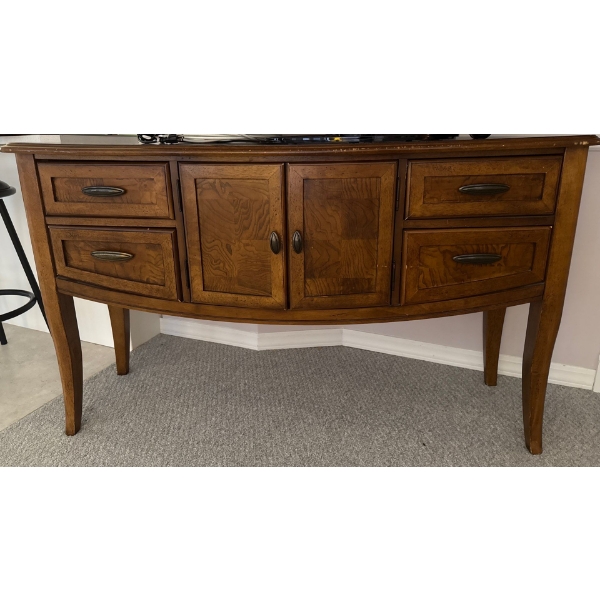 Beautiful Walnut Console Table 54x33