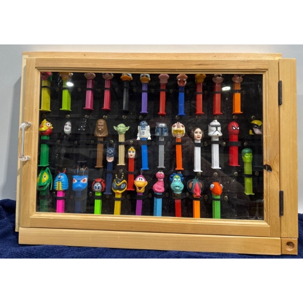 Collection of Vintage Pez Dispensers - Star Wars, Disney, Bugs, Marvel