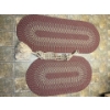 Image 1 : 2 Beautiful Wool Woven Kitchen Mats With A Retro Vintage Macrame Hanging Planter