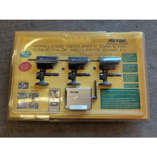 New Complete Wireless Home Security - ASTAK