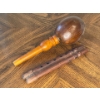 Antique Empty Rattle & Flute