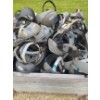 Image 4 : Two Pallet Boxes 41 W, 48 D, 25 T and 27 T, w/ Cutting Torch Hoses, Cutting Visors