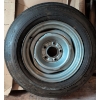 Image 1 :  Solo Tire w/ Rim -LIFESAVER RADIAL XL-200 Compact Spare Tire 'Donut Wheel' P185/75R14