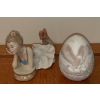 Image 1 : Lladro 1997 Limited Edition Collectors Egg 4.5T w/ Casades Spain Ballerina 