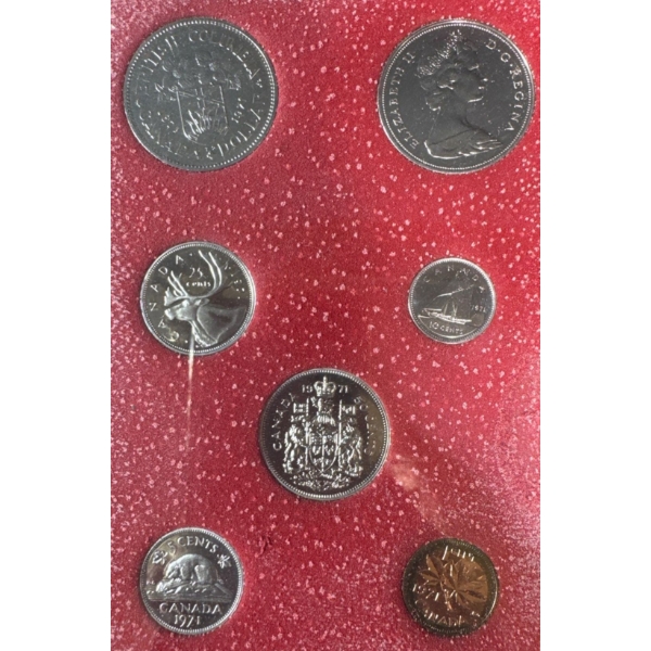  1971 Canada Double Dollar Prestige Set