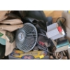 Image 5 : Contents of Garage Shelf Including: Welding Mask, Ceramic 12V Car Heater , Ratchet Straps and More!