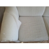 Image 2 : White 3 Seat Sofa 95 W, 35 D, 31 T 