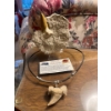 Image 1 : authentic shark tooth fossil and a shark tooth fossil necklace. 