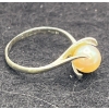 Image 2 : Silver Plated and Pearl Ring (total weight 1.8g)