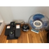 Image 1 : Home Gym Essentials - Stair Climber Compact Disc Changer & Table Fan