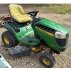 Image 2 : John Deere Model D130 Riding Mower and All Attachments Pictured! Bucket 39 X 58, Bagger 51 W