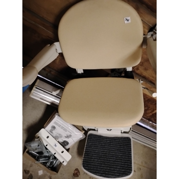 Handicare Simplicity Series Stair Lift w/ All Original Parts, Hardware & Assenbly Instructions