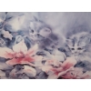 Image 3 : Print of Cats 30 X 24, Framed Under Glass and "August Bouquet" Print 13.5 X 17.5, Framed Under Glass