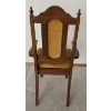 Image 3 : Wooden & Fabric Chair - 21W, 17D, 41T 
